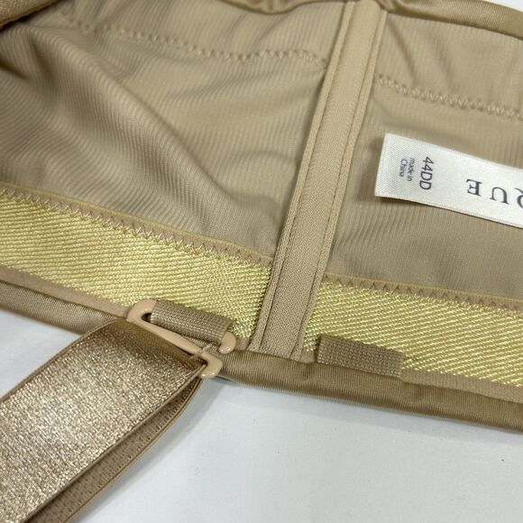 Cacique Lane Bryant Beige Tan Multi-Way Zoned Strapless Bra Size 44DD Underwire - Picture 12 of 12